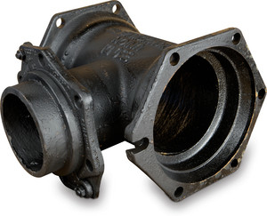 AWWA C153 Cast Iron Pipe Fittings Mechanical Joint Pipe Fitting MJ x MJ Tees