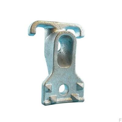 Hot Dip Galvanizing Iron Casting Pole Eye Plate Guy Hook
