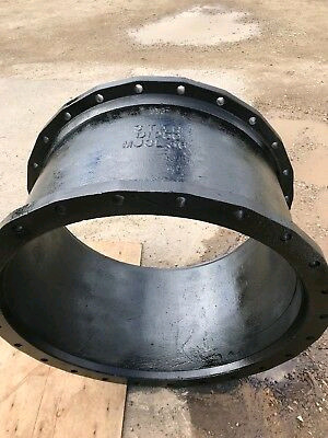 36" MJ Long Pattern Cast Iron Pipe Fittings Solid Long Sleeve FBE / ซีเมนต์ แผ่นผนัง